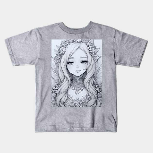 Enchanted Essence Kids T-Shirt by PsychePixelsArt